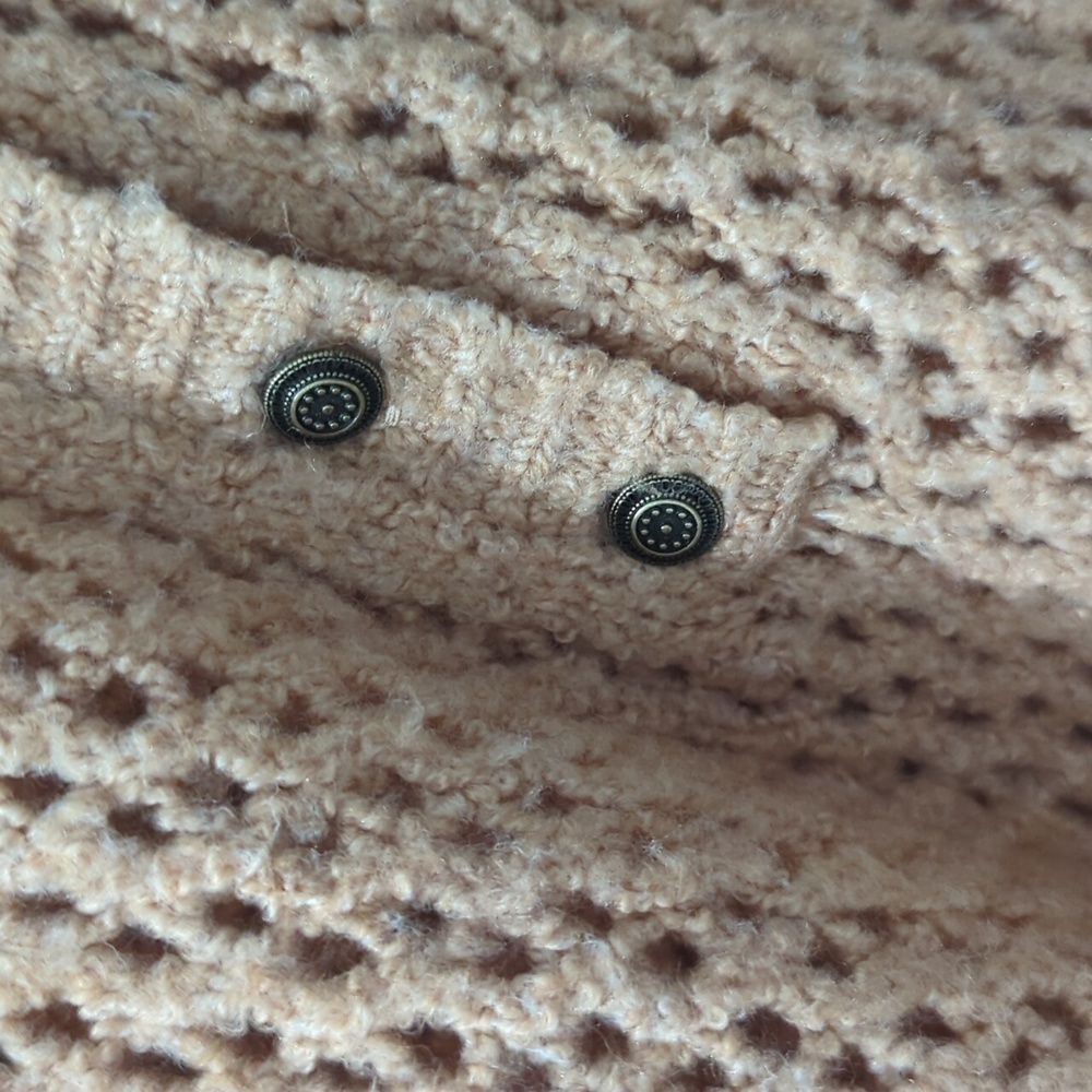Free People Camel Pullover Sweater NWT - Picture 5 of 7